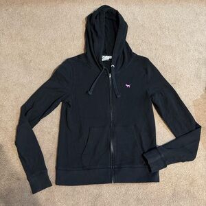 ⭐️ Victoria’s Secret Pink women’s zip up hooded sweatshirt size medium